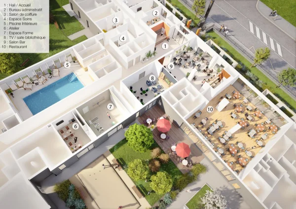 Résidence Domitys L'Horologia - Résidence Services Seniors à Cluses